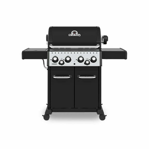 Plinski žar Broil King Crown z litoželeznimi rešetkami in sistemom Flav-R-Wave™